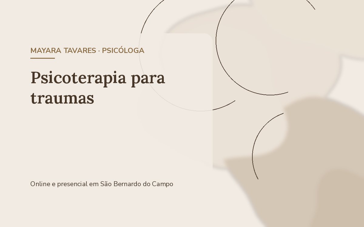 Psicoterapia para traumas